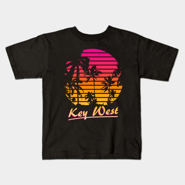 Key West Kids T-Shirt by Nerd_art